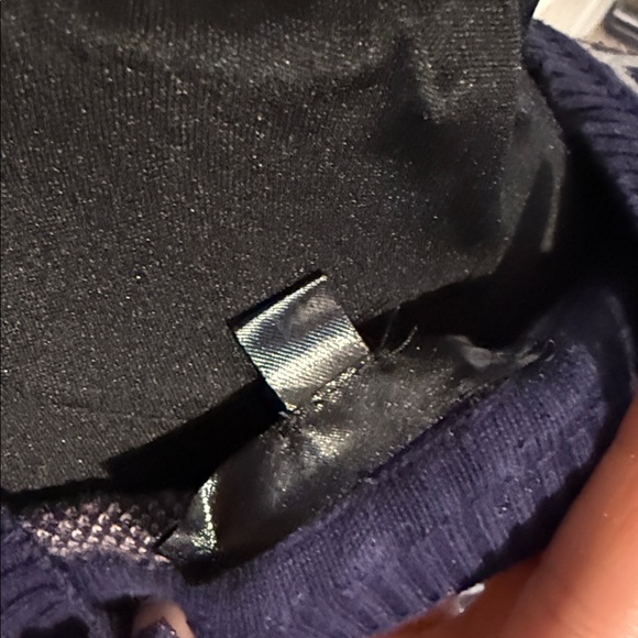 Rare Dolls Kill Corpse Bride Navy Oversized Distressed Sweater Size M - Picture 3 of 3